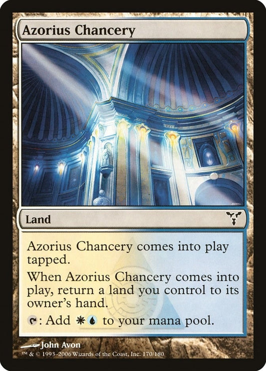 Image for Azorius Chancery (170) (Dissension) - Magic: The Gathering