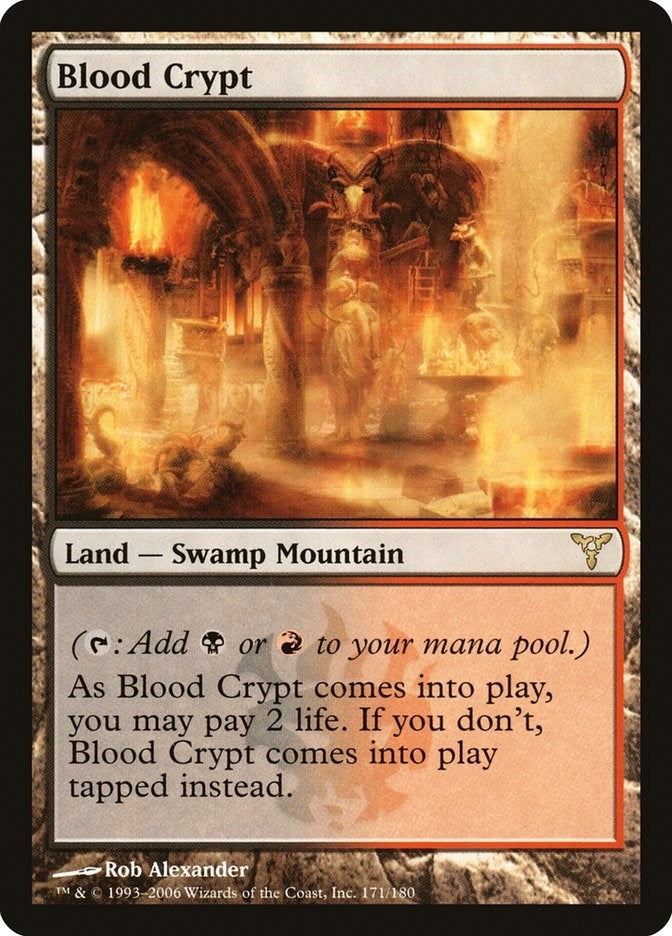 Image for Blood Crypt (171) (Dissension) - Magic: The Gathering