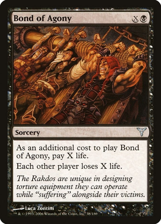 Image for Bond of Agony (38) (Dissension) - Magic: The Gathering