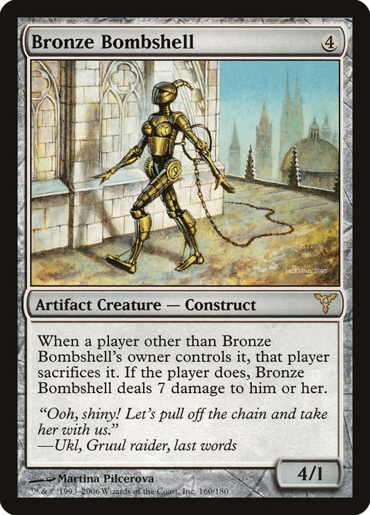 Image for Bronze Bombshell (160) (Dissension) - Magic: The Gathering