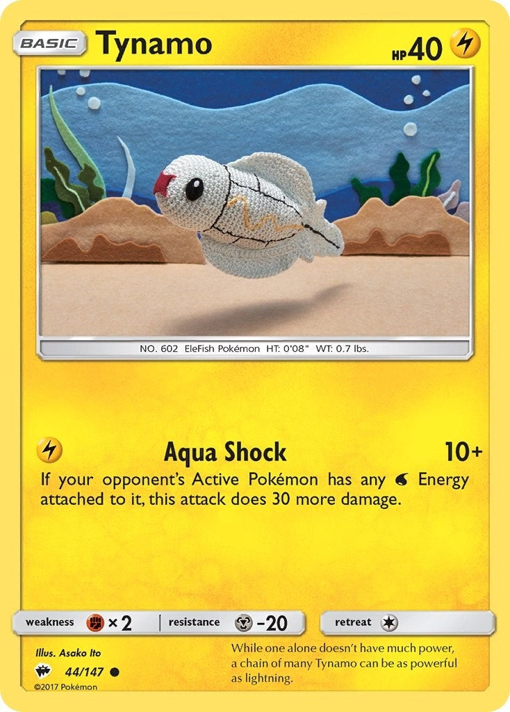 Image for Tynamo (44/147) (SM - Burning Shadows) - Pokemon
