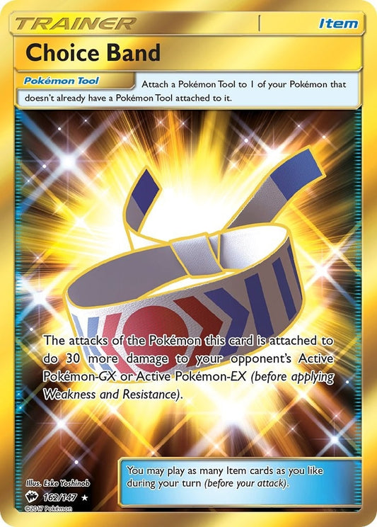 Image for Choice Band (Secret) (162/147) (SM - Burning Shadows) - Pokemon