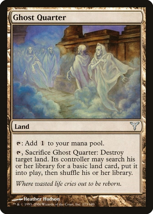 Image for Ghost Quarter (173) (Dissension) - Magic: The Gathering