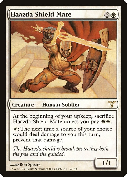 Image for Haazda Shield Mate (12) (Dissension) - Magic: The Gathering