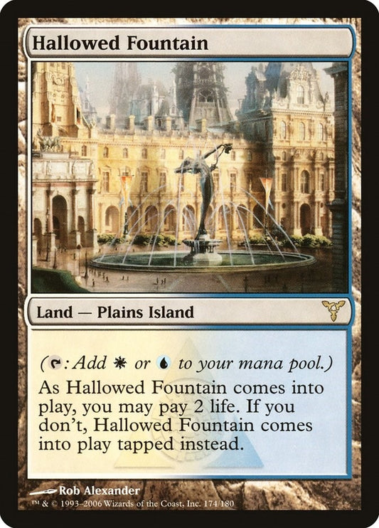 Image for Hallowed Fountain (174) (Dissension) - Magic: The Gathering