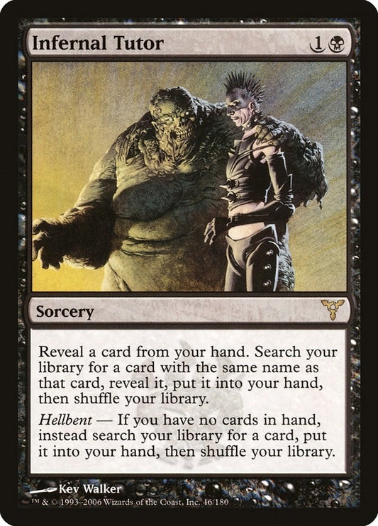 Image for Infernal Tutor (46) (Dissension) - Magic: The Gathering