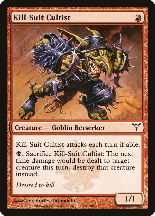 Image for Kill-Suit Cultist (65) (Dissension) - Magic: The Gathering