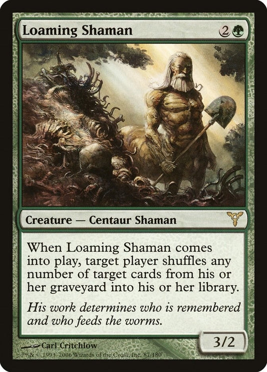 Image for Loaming Shaman (87) (Dissension) - Magic: The Gathering