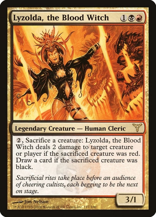 Image for Lyzolda, the Blood Witch (117) (Dissension) - Magic: The Gathering