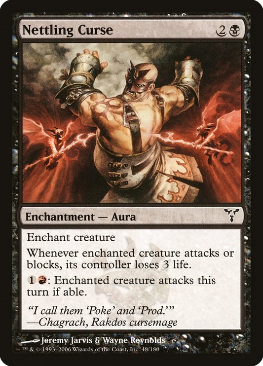Image for Nettling Curse (48) (Dissension) - Magic: The Gathering