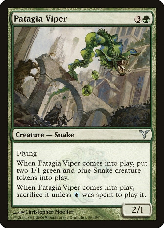 Image for Patagia Viper (89) (Dissension) - Magic: The Gathering