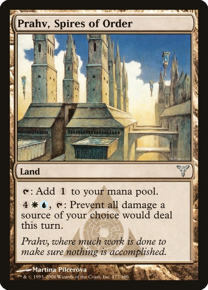 Image for Prahv, Spires of Order (177) (Dissension) - Magic: The Gathering