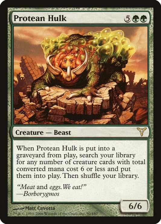 Image for Protean Hulk (90) (Dissension) - Magic: The Gathering