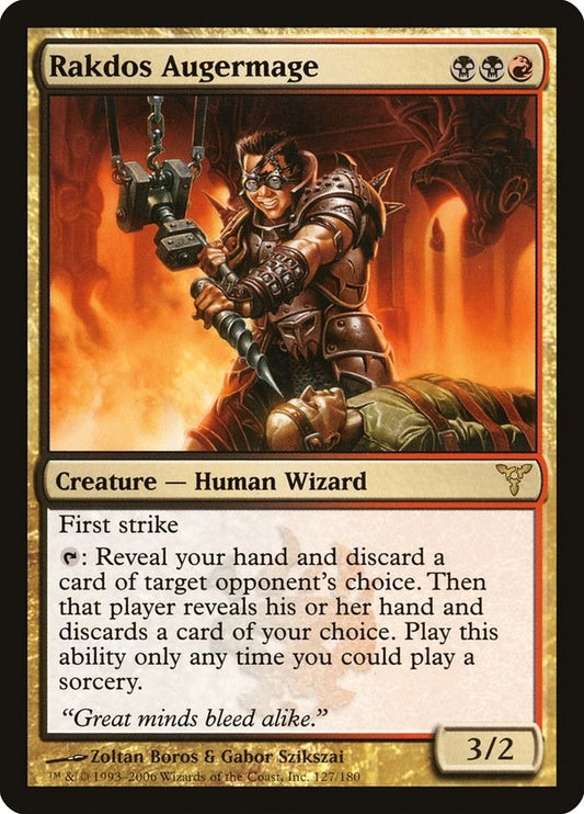 Image for Rakdos Augermage (127) (Dissension) - Magic: The Gathering