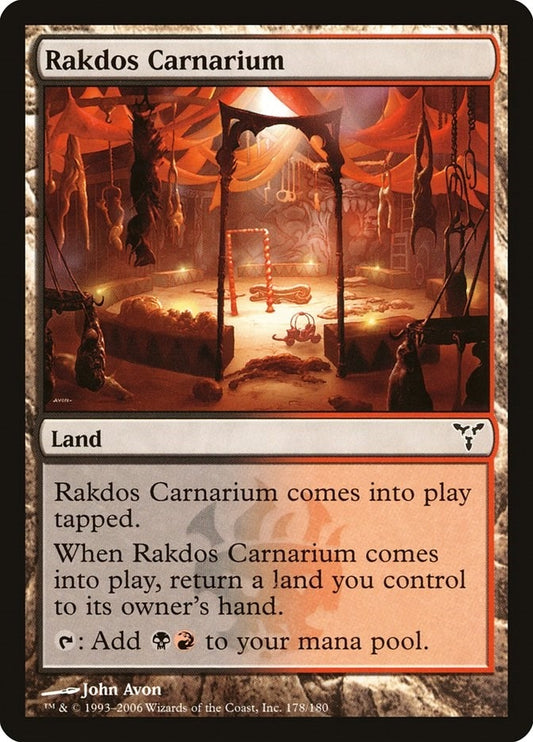Image for Rakdos Carnarium (178) (Dissension) - Magic: The Gathering
