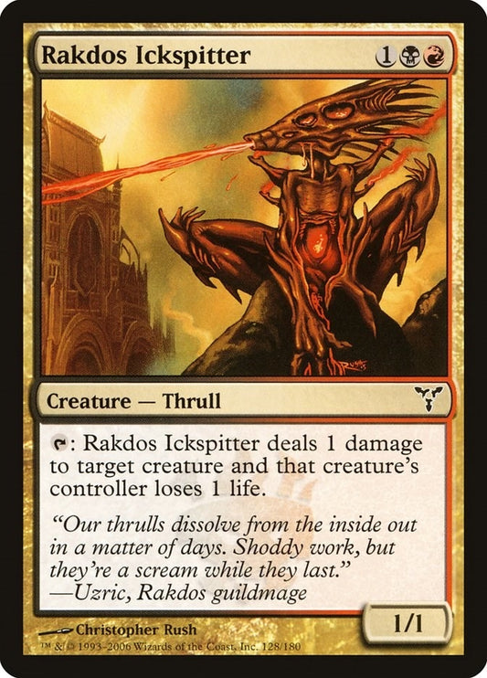Image for Rakdos Ickspitter (128) (Dissension) - Magic: The Gathering