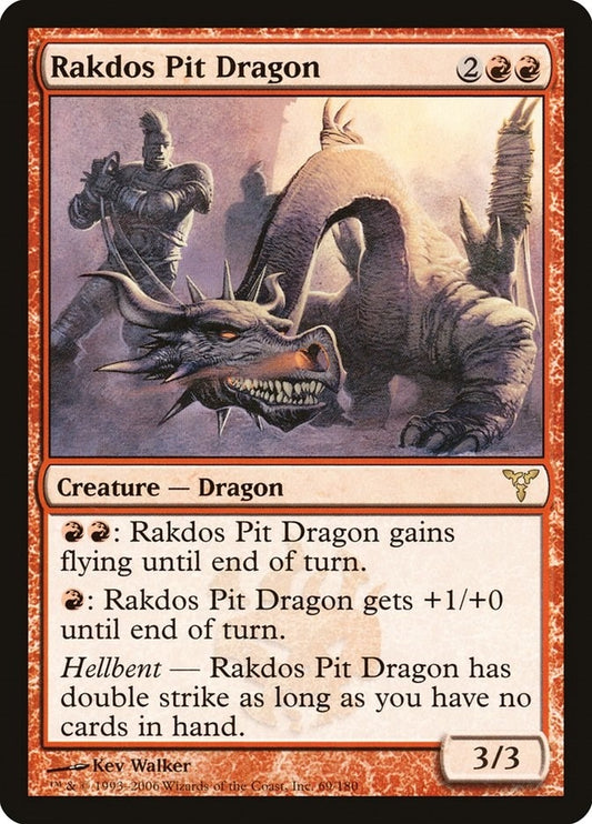 Image for Rakdos Pit Dragon (69) (Dissension) - Magic: The Gathering