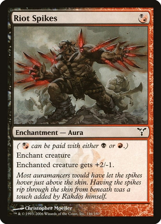 Image for Riot Spikes (146) (Dissension) - Magic: The Gathering