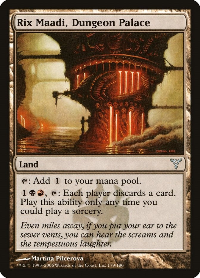 Image for Rix Maadi, Dungeon Palace (179) (Dissension) - Magic: The Gathering
