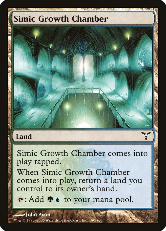 Image for Simic Growth Chamber (180) (Dissension) - Magic: The Gathering