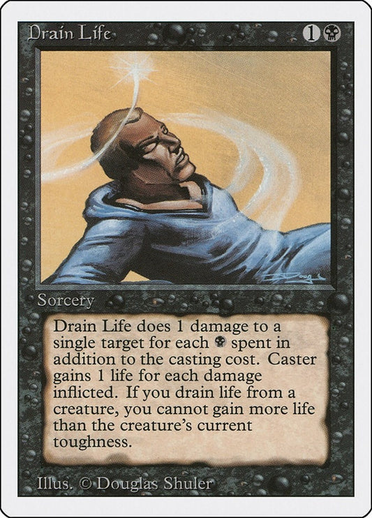 Image for Drain Life (Revised Edition) - Magic: The Gathering