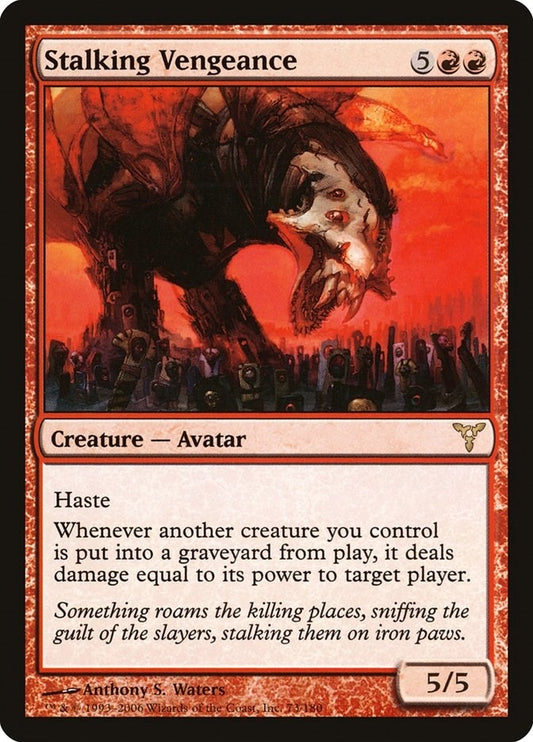 Image for Stalking Vengeance (73) (Dissension) - Magic: The Gathering
