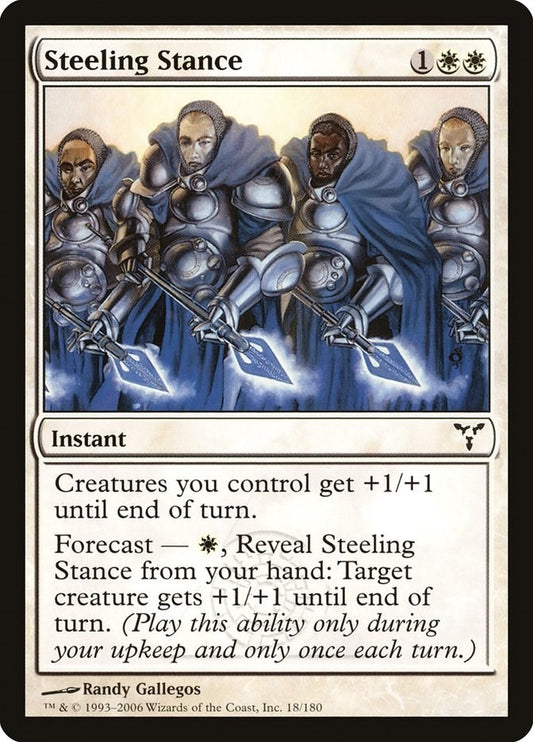 Image for Steeling Stance (18) (Dissension) - Magic: The Gathering