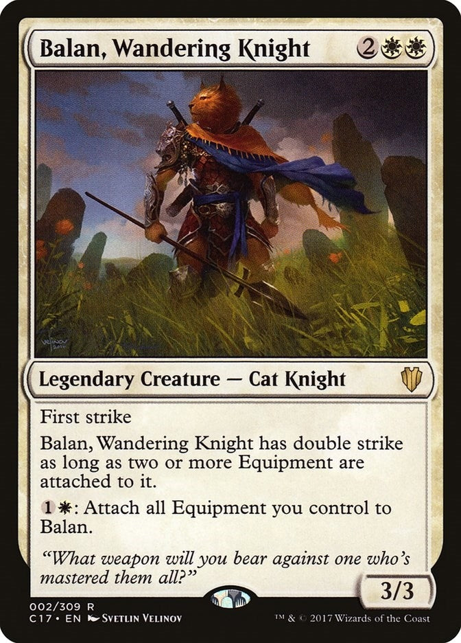 Image for Balan, Wandering Knight (2) (Commander 2017) - Magic: The Gathering