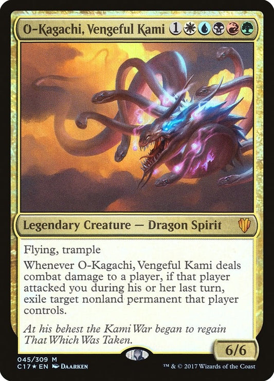 Image for O-Kagachi, Vengeful Kami (45) (Commander 2017) - Magic: The Gathering