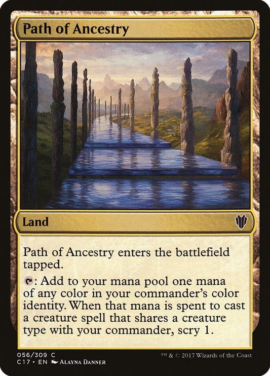 Image for Path of Ancestry (56) (Commander 2017) - Magic: The Gathering