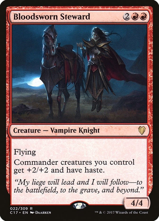 Image for Bloodsworn Steward (22) (Commander 2017) - Magic: The Gathering