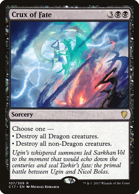Image for Crux of Fate (107) (Commander 2017) - Magic: The Gathering