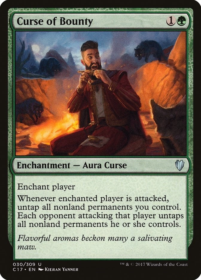 Image for Curse of Bounty (30) (Commander 2017) - Magic: The Gathering