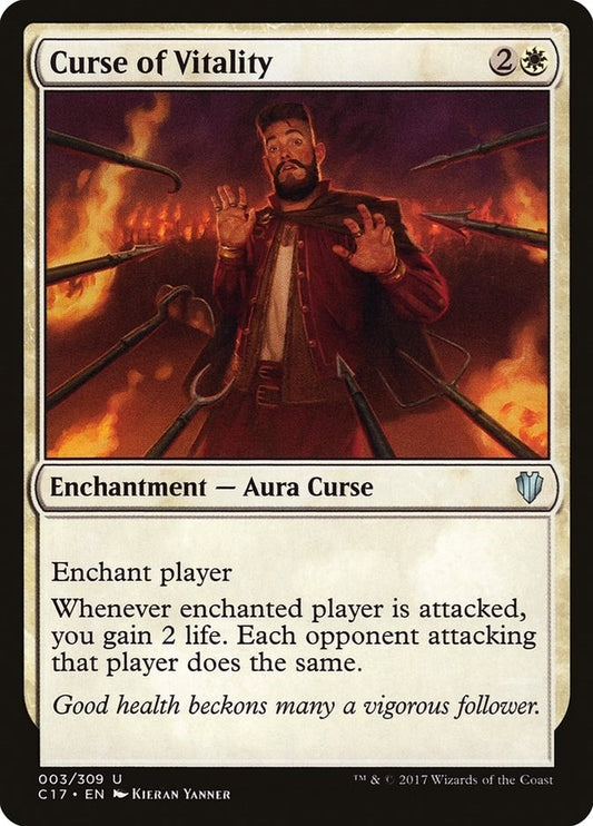 Image for Curse of Vitality (3) (Commander 2017) - Magic: The Gathering