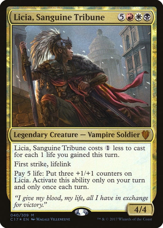 Image for Licia, Sanguine Tribune (40) (Commander 2017) - Magic: The Gathering