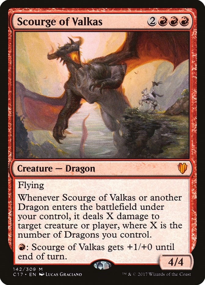 Image for Scourge of Valkas (142) (Commander 2017) - Magic: The Gathering