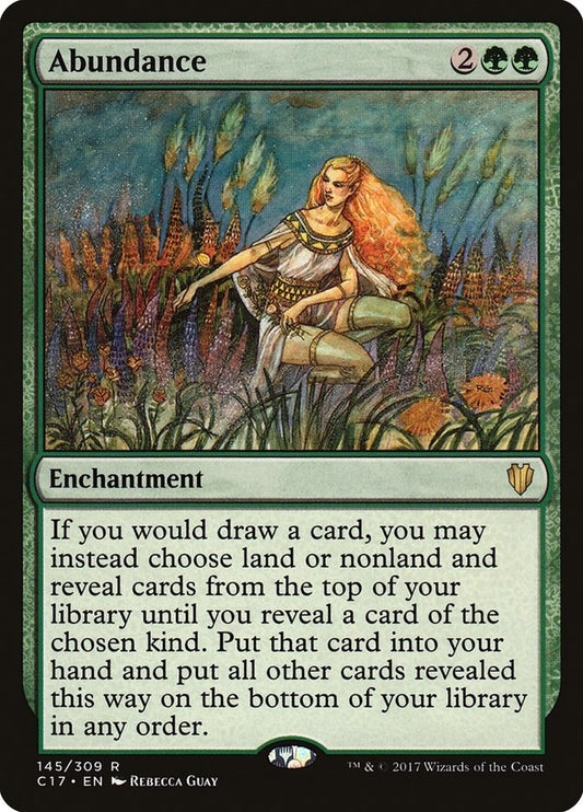 Image for Abundance (145) (Commander 2017) - Magic: The Gathering