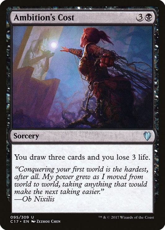 Image for Ambition's Cost (95) (Commander 2017) - Magic: The Gathering