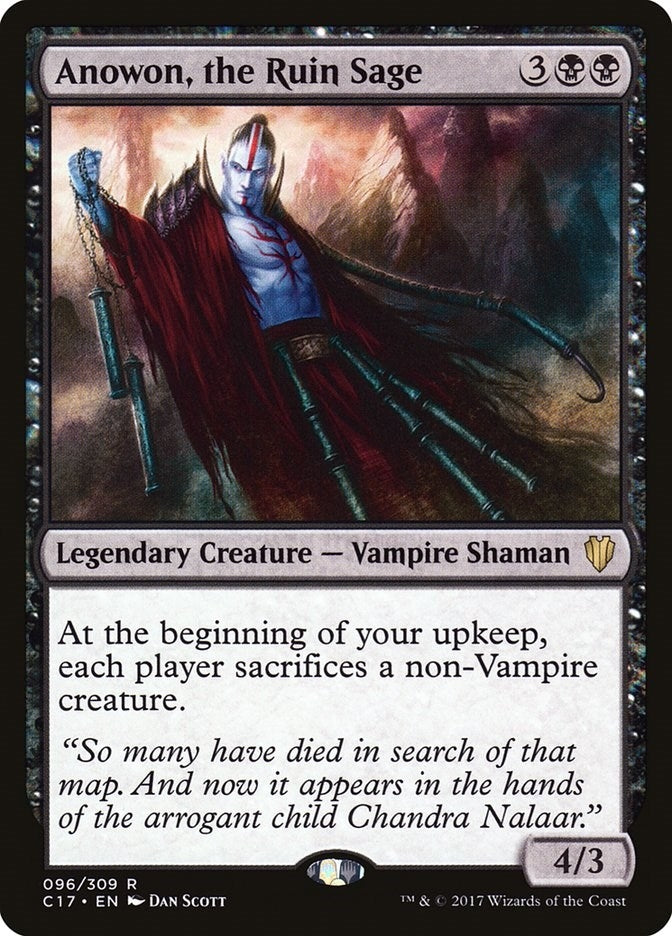 Image for Anowon, the Ruin Sage (96) (Commander 2017) - Magic: The Gathering