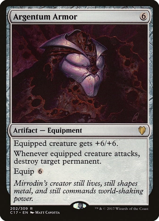 Image for Argentum Armor (202) (Commander 2017) - Magic: The Gathering