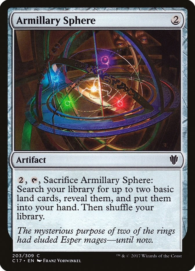 Image for Armillary Sphere (203) (Commander 2017) - Magic: The Gathering