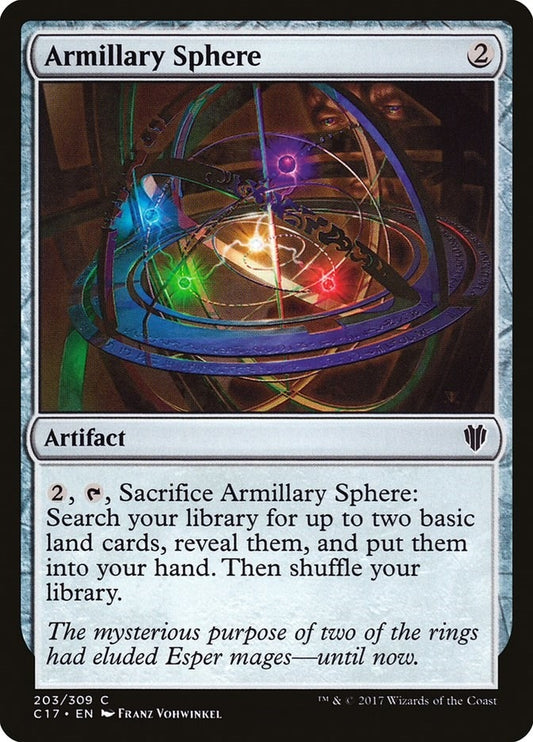 Image for Armillary Sphere (203) (Commander 2017) - Magic: The Gathering