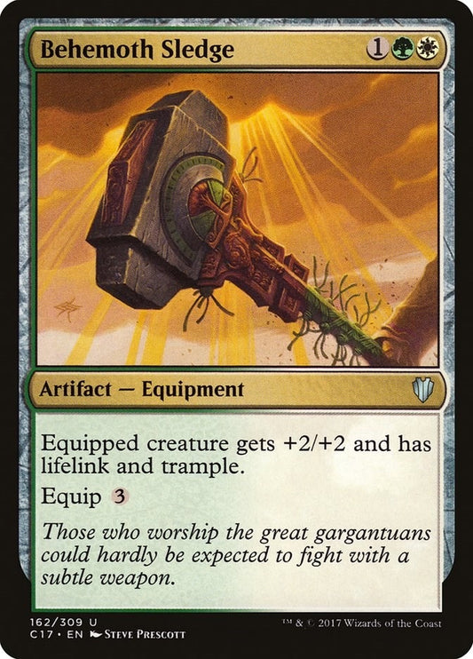 Image for Behemoth Sledge (162) (Commander 2017) - Magic: The Gathering