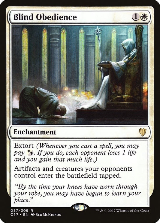 Image for Blind Obedience (57) (Commander 2017) - Magic: The Gathering