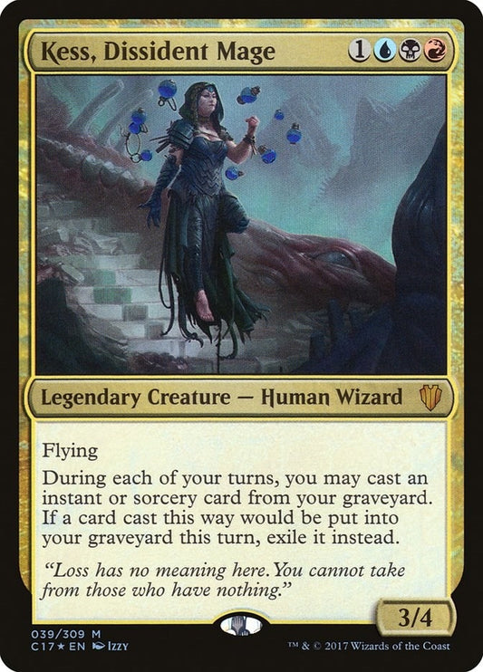 Image for Kess, Dissident Mage (39) (Commander 2017) - Magic: The Gathering