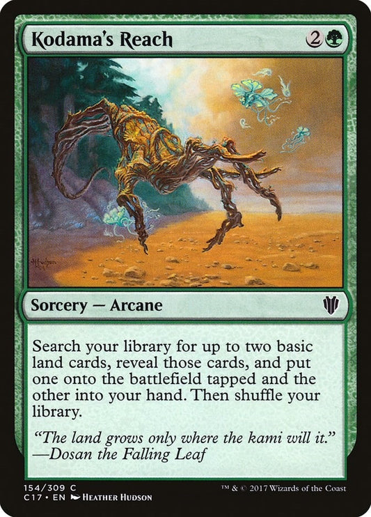 Image for Kodama's Reach (154) (Commander 2017) - Magic: The Gathering