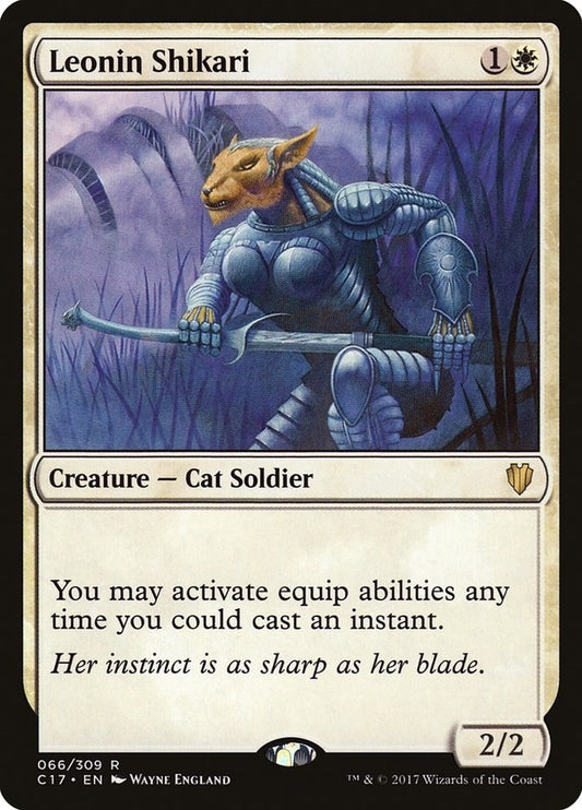Image for Leonin Shikari (66) (Commander 2017) - Magic: The Gathering