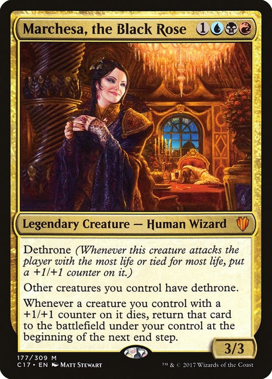 Image for Marchesa, the Black Rose (177) (Commander 2017) - Magic: The Gathering
