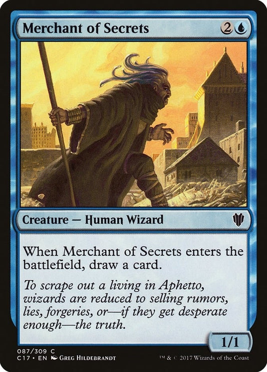 Image for Merchant of Secrets (87) (Commander 2017) - Magic: The Gathering