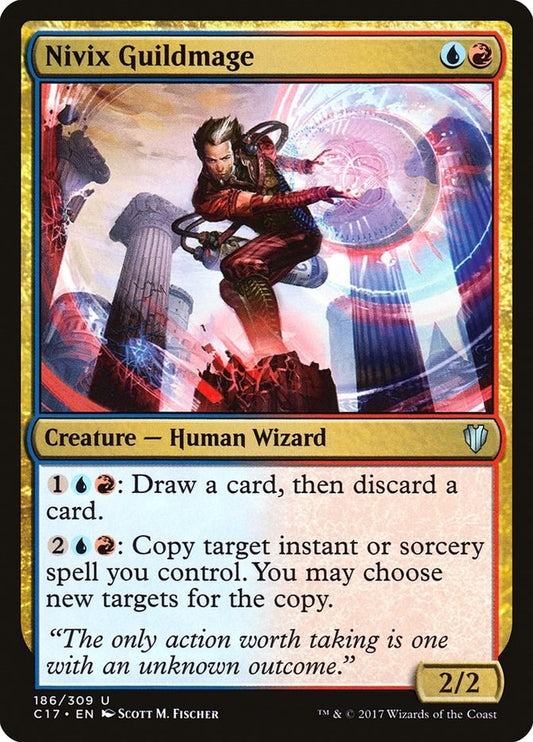 Image for Nivix Guildmage (186) (Commander 2017) - Magic: The Gathering